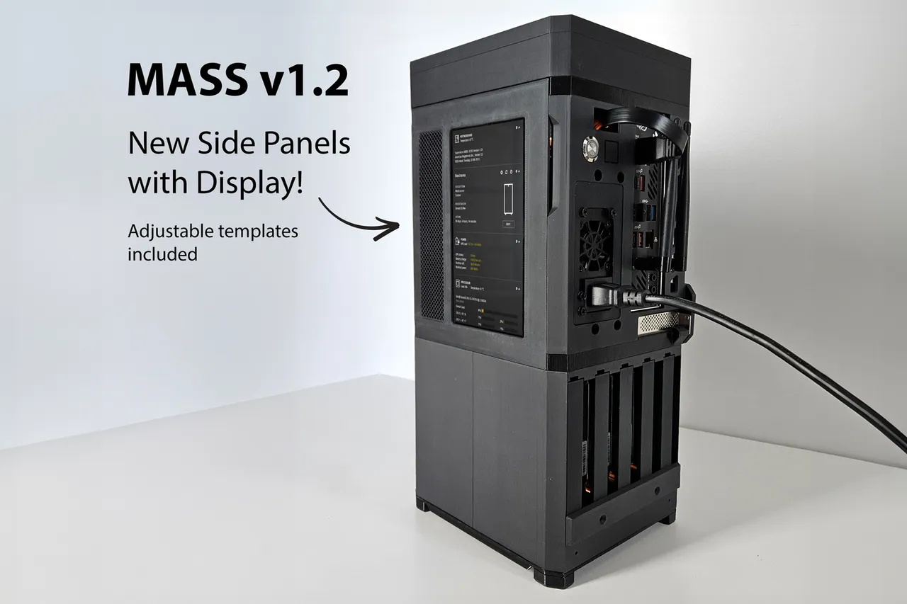 3d Printed Custom Itx Pc NAS ITX PC Case With Stackable