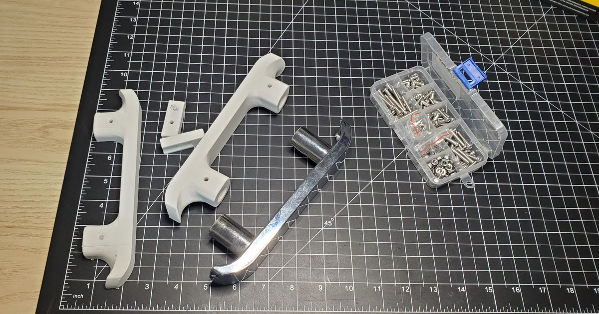 Replacement Tub Handle by Making With Steve Download free STL model