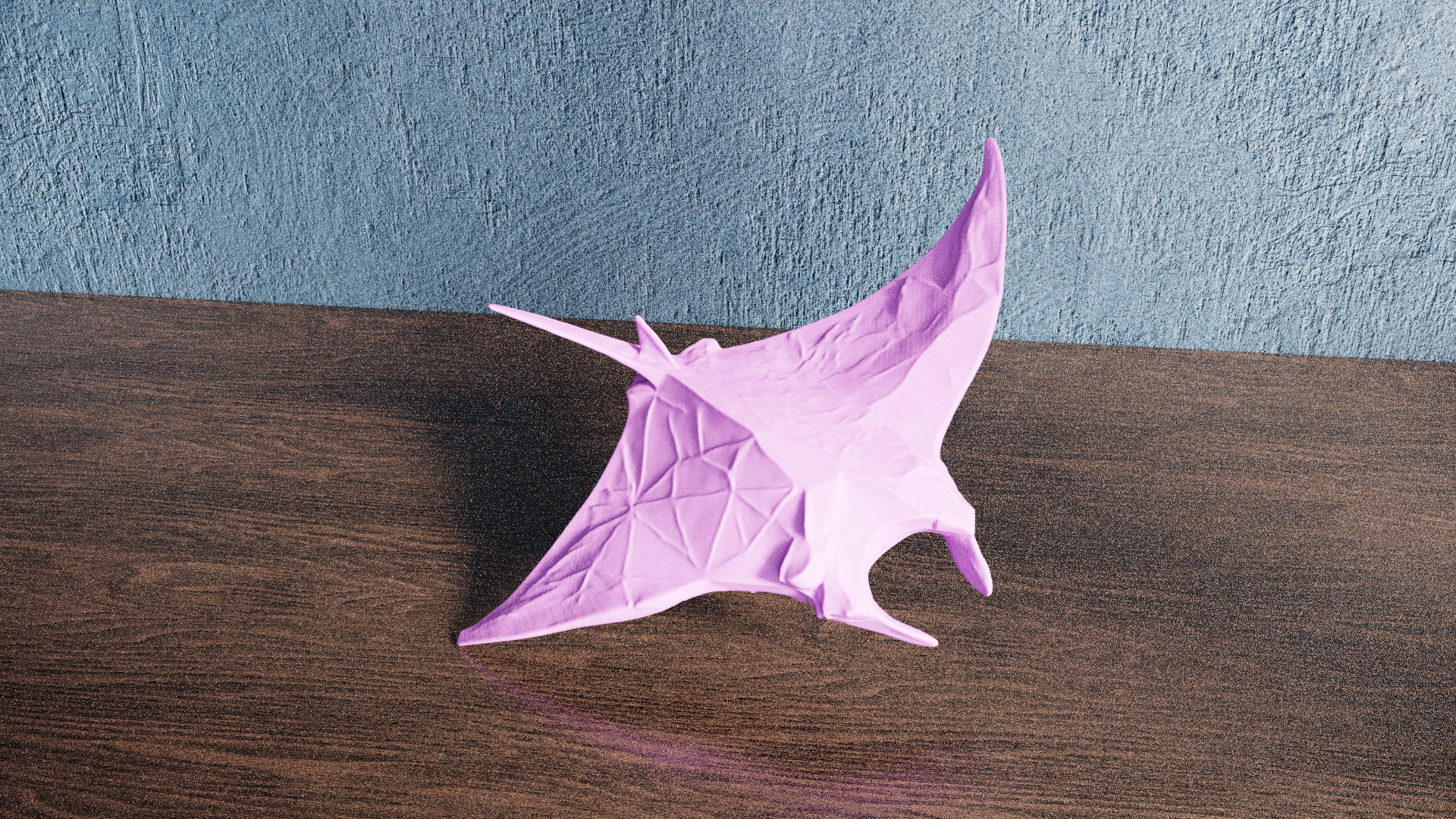 Low Poly Manta Ray — miniatura 9