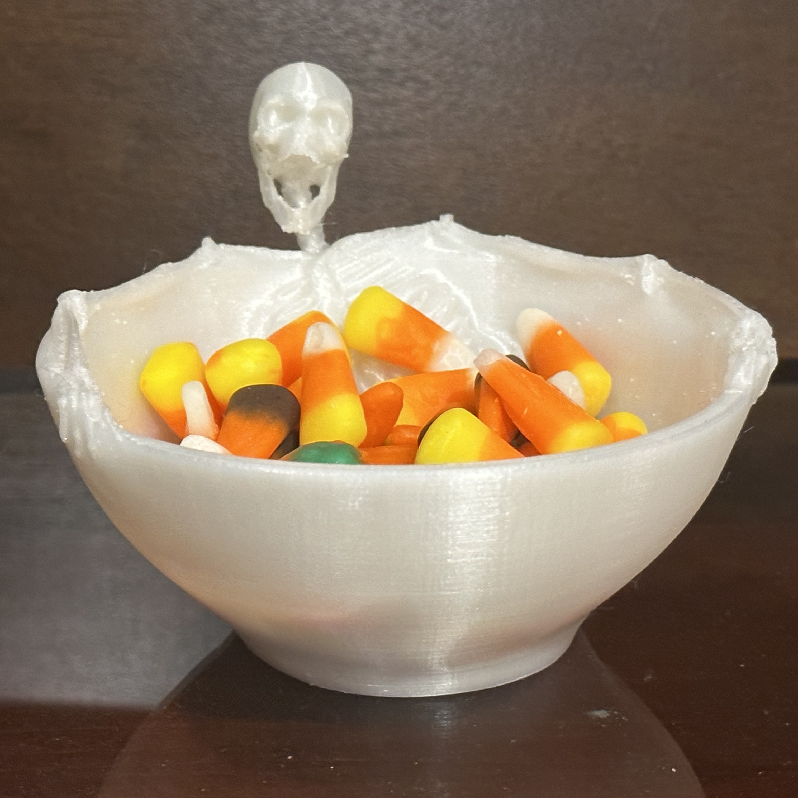 Halloween Skeleton Candy Bowl by Michael Wycoff | Download free STL ...