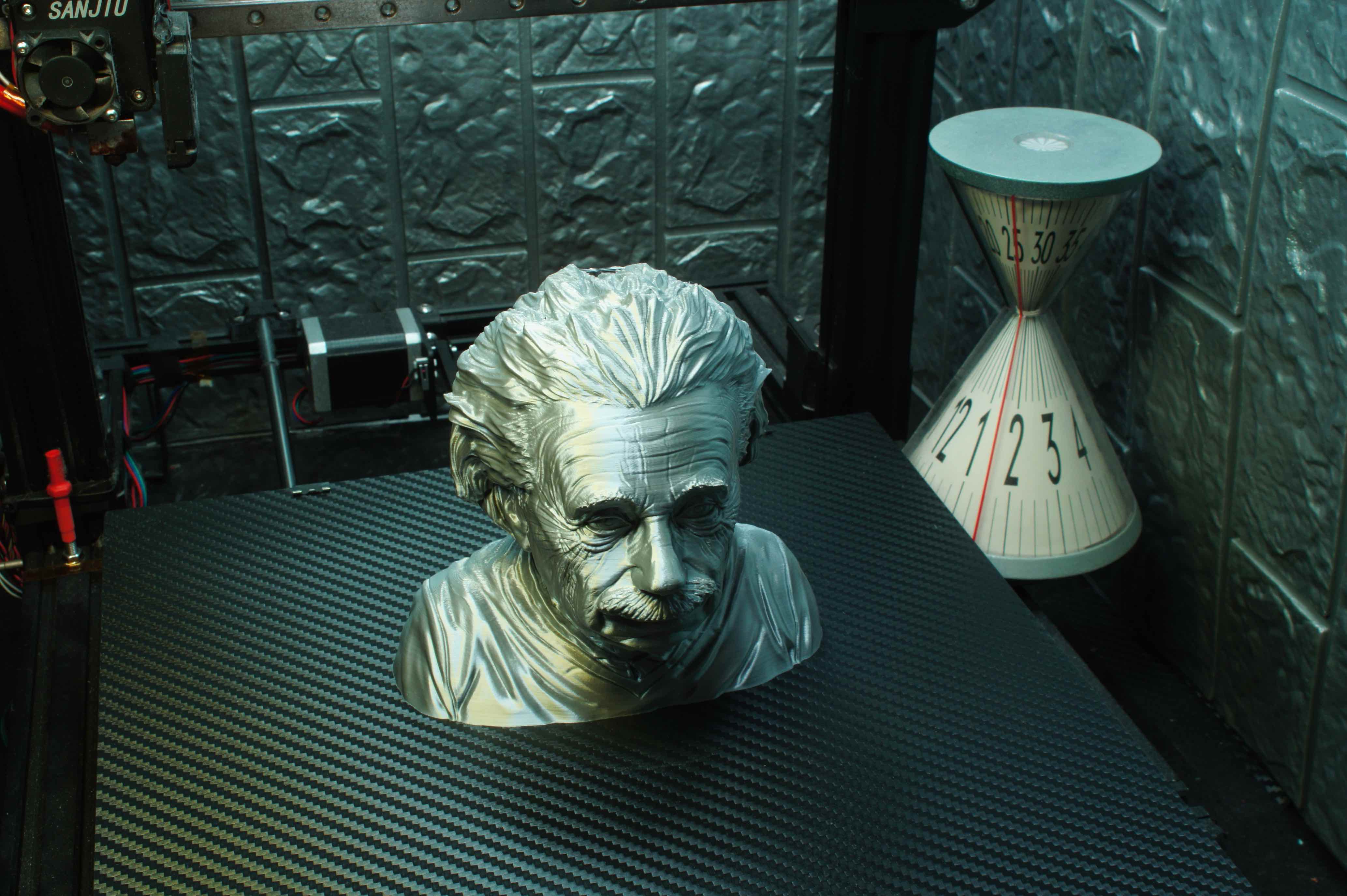 Miniatura 12 do modelo 3D Albert Einstein Support Free