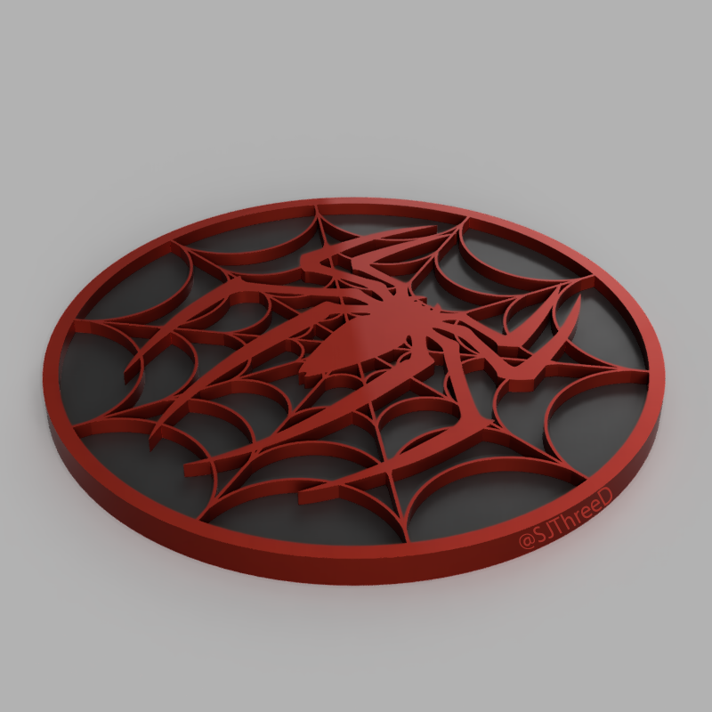 Miniatura 3 do modelo 3D Spider-Man - Marvel Coasters