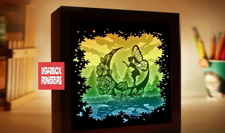 Tinker Bell Fairy light box