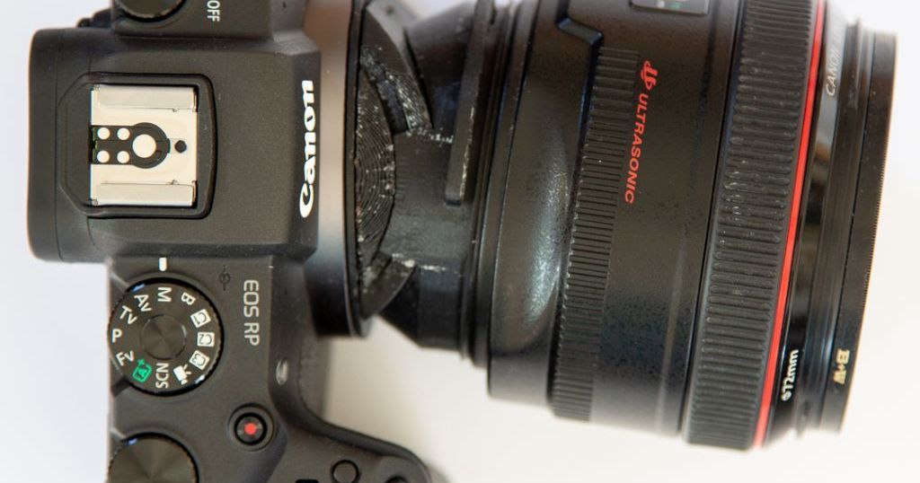 Canon RF to EF mount Tilt Shift adapter by whomst Download free STL
