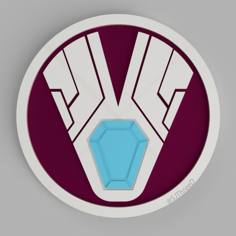Miniatura 6 do modelo 3D Vision - Marvel Coasters