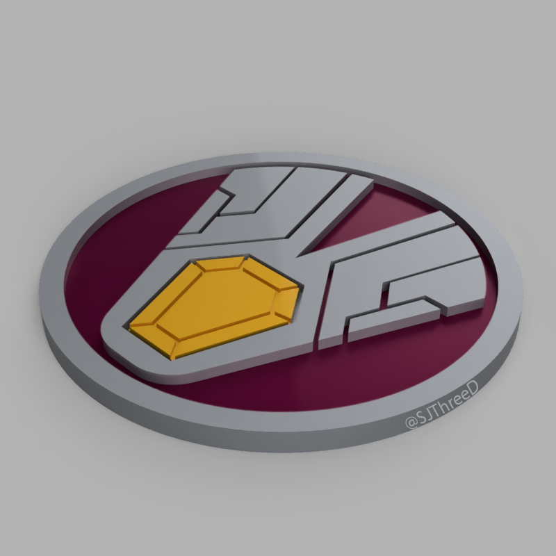 Miniatura 3 do modelo 3D Vision - Marvel Coasters
