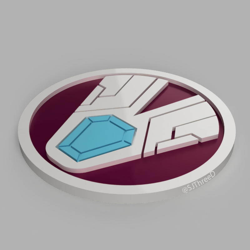 Miniatura 5 do modelo 3D Vision - Marvel Coasters