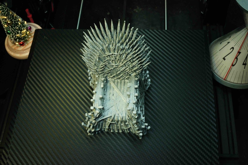 Iron Throne Support Free Remix by iczfirz | Download free STL model ...