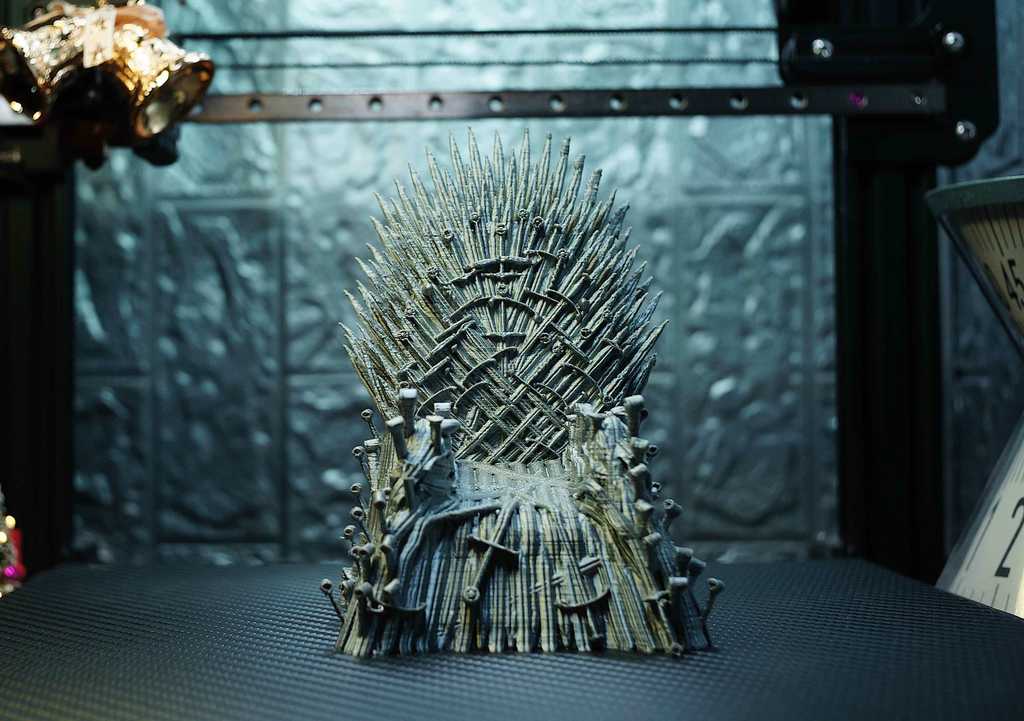 Iron Throne Support Free Remix by iczfirz | Download free STL model ...
