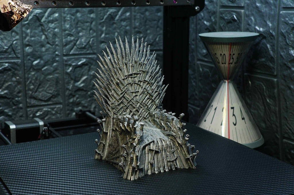 Iron Throne Support Free Remix by iczfirz | Download free STL model ...