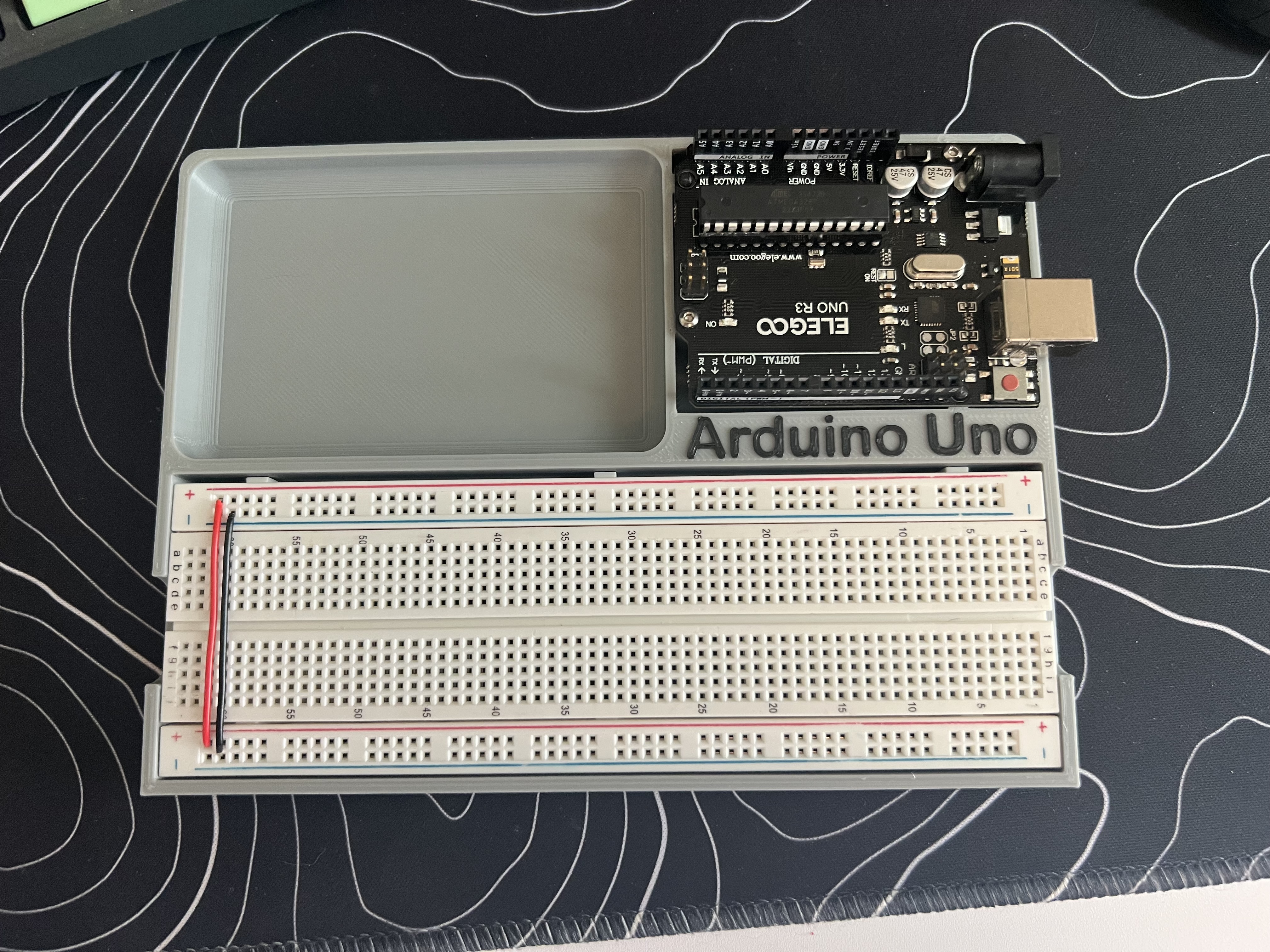 Arduino Uno/Breadboard holder