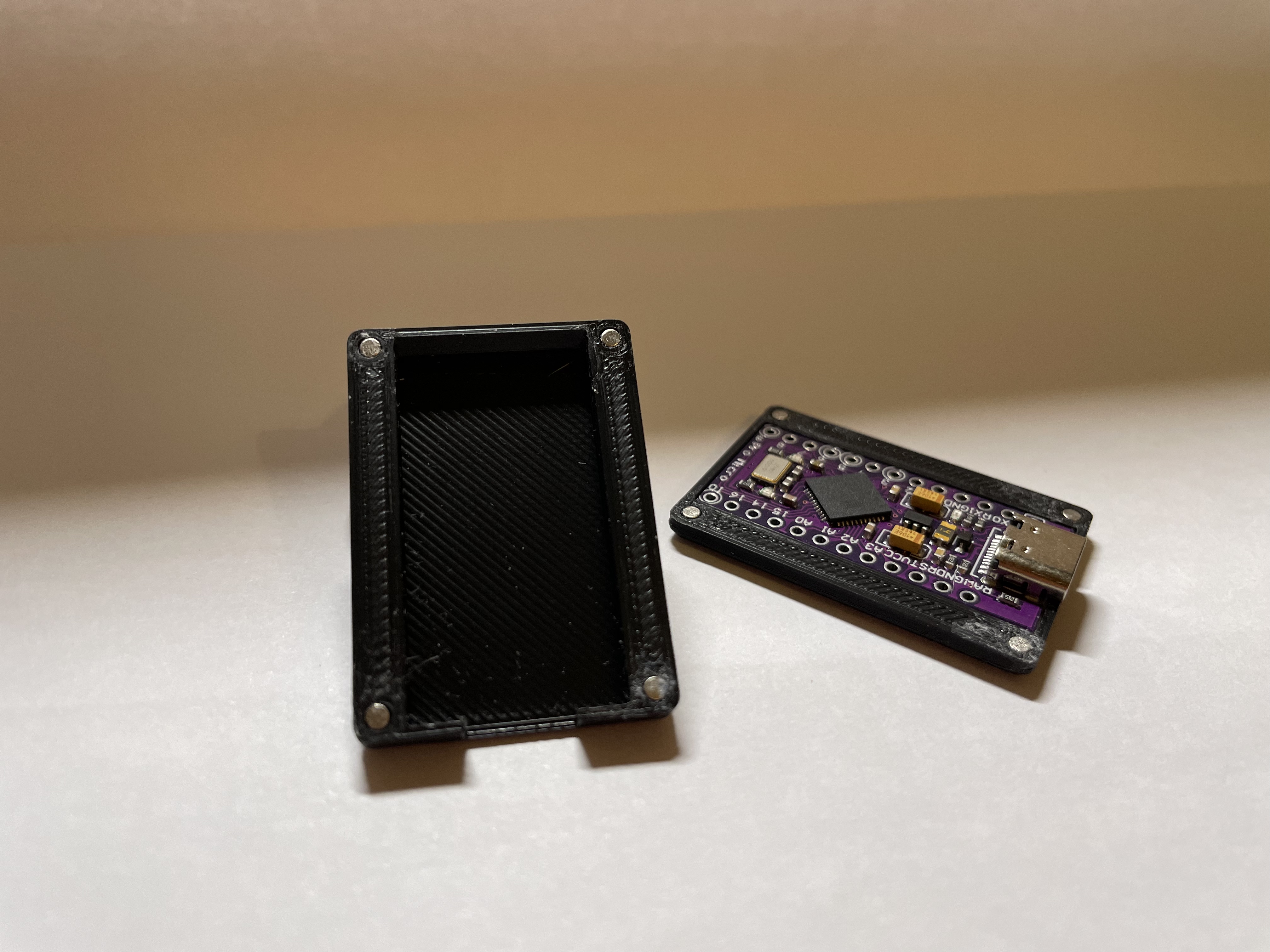 Arduino Pro Micro Case (USB C) with magnets