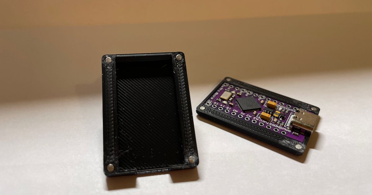 Arduino Pro Micro Case (USB C) with magnets by Alessandro | Download ...