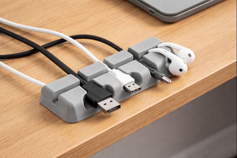 Modular Desk Cable Organizer