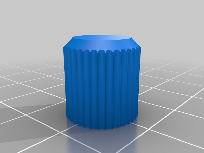 Miniatura 5 do modelo 3D Schrader valve cap