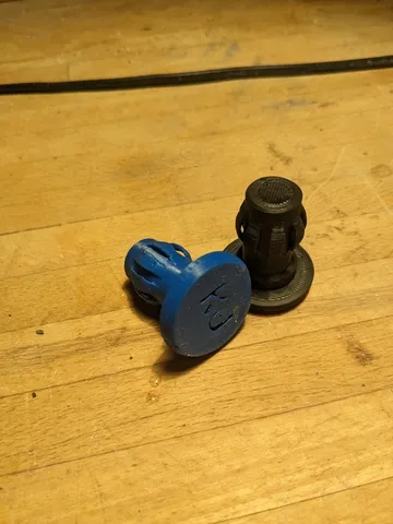 Kids bike handlebar protection plugs