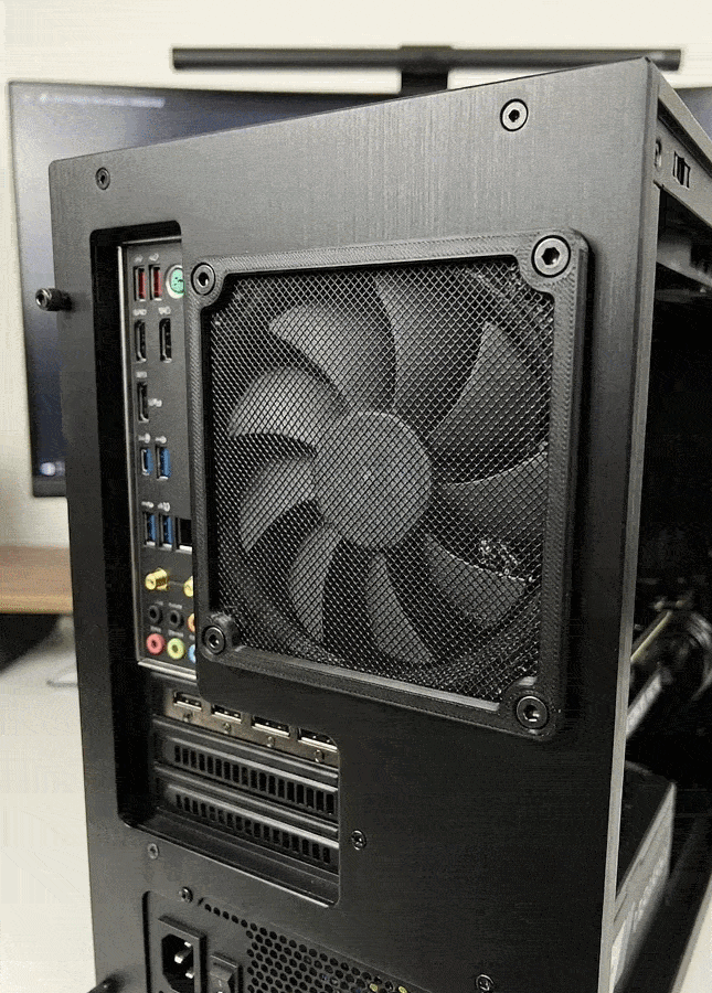 FAN DUST FILTER / COMPUTER ACCESSORIES / PRINTED FAN COVER / GAMING SETUP ACCESSORIES — thumbnail 10
