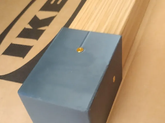 IKEA Lack table leg extenders