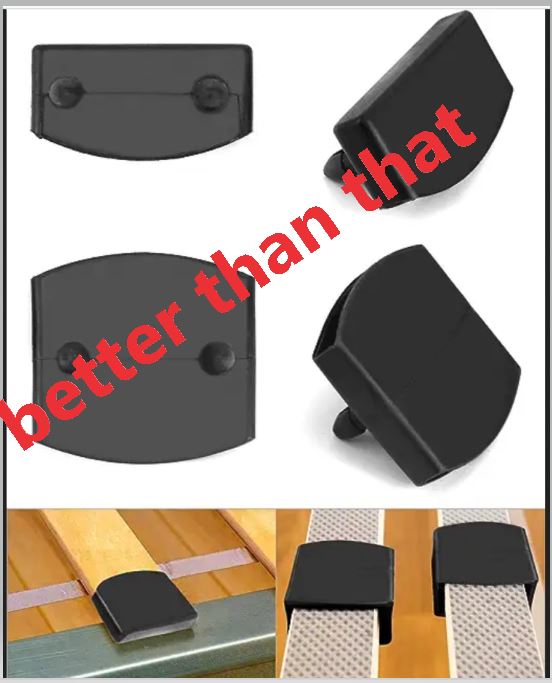 Better Slatted frame spare parts caps by . Download free STL model