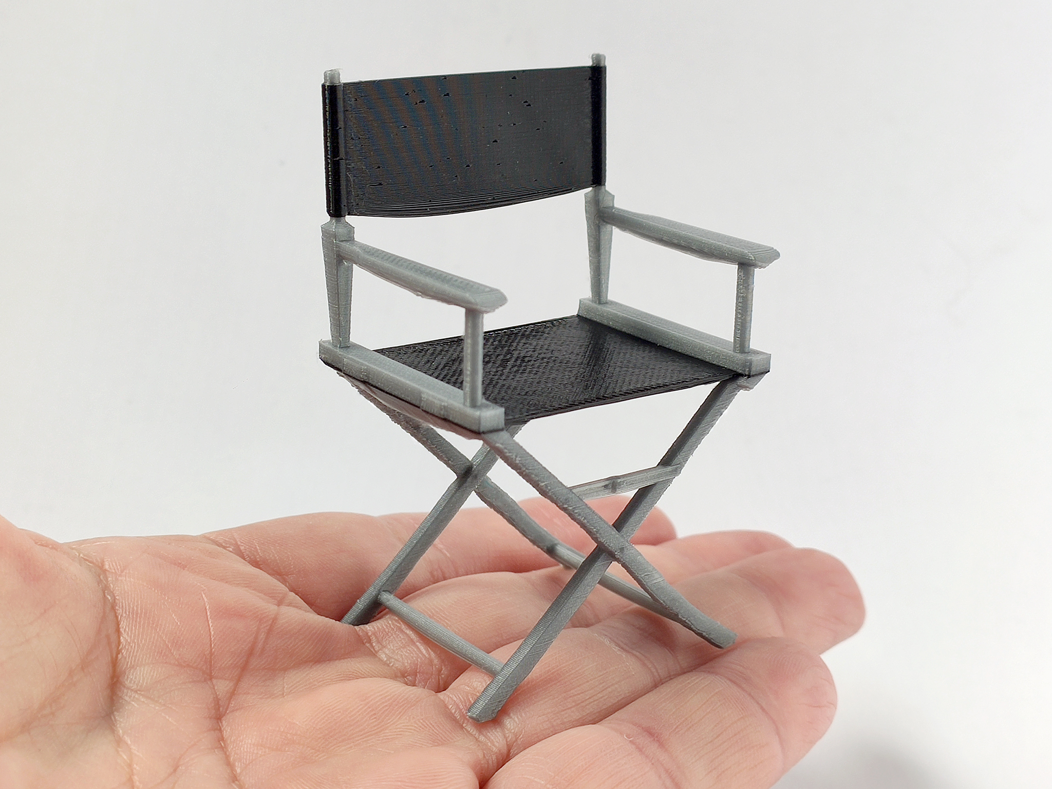 Miniature Director's Chair by Voxel