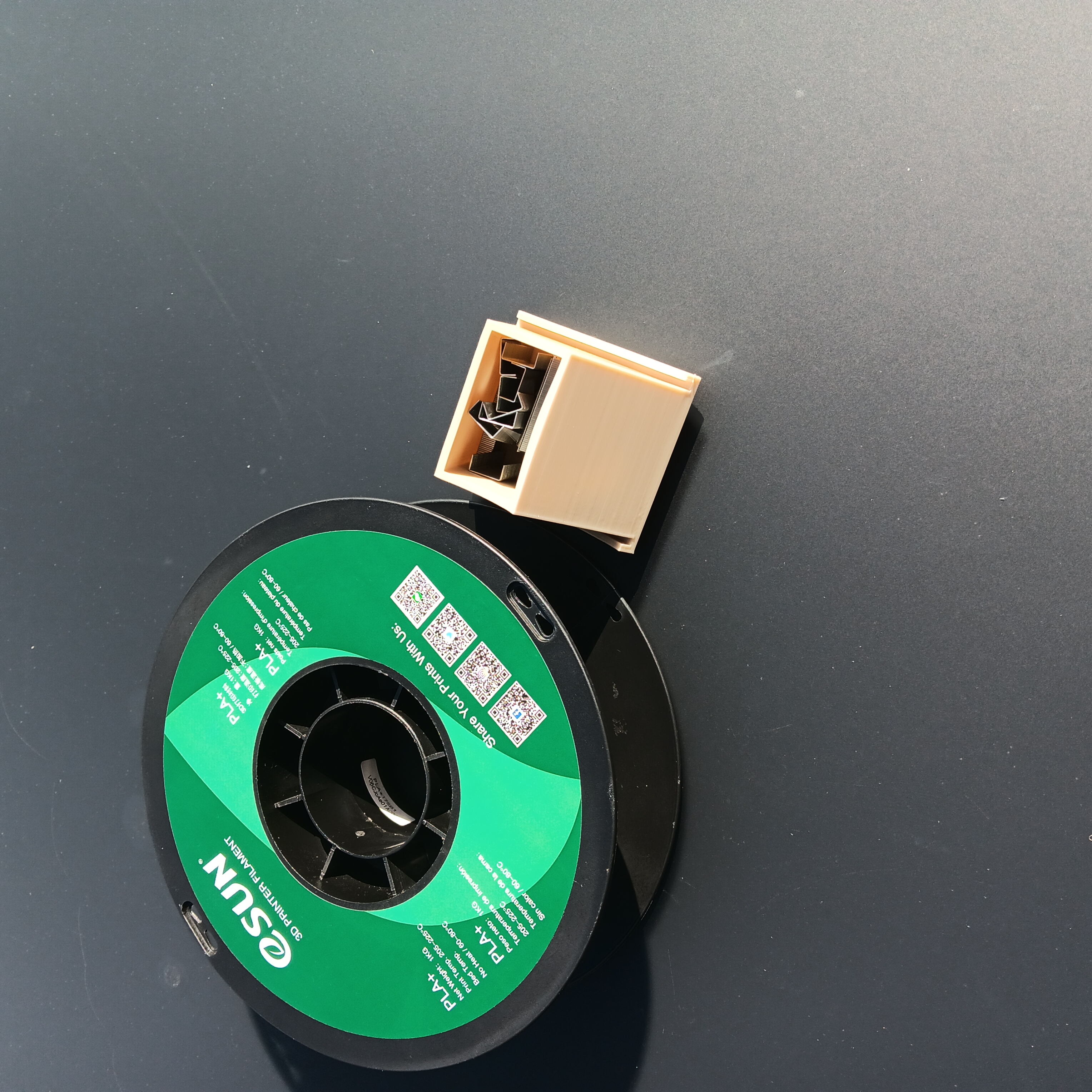 e sun filament roll container