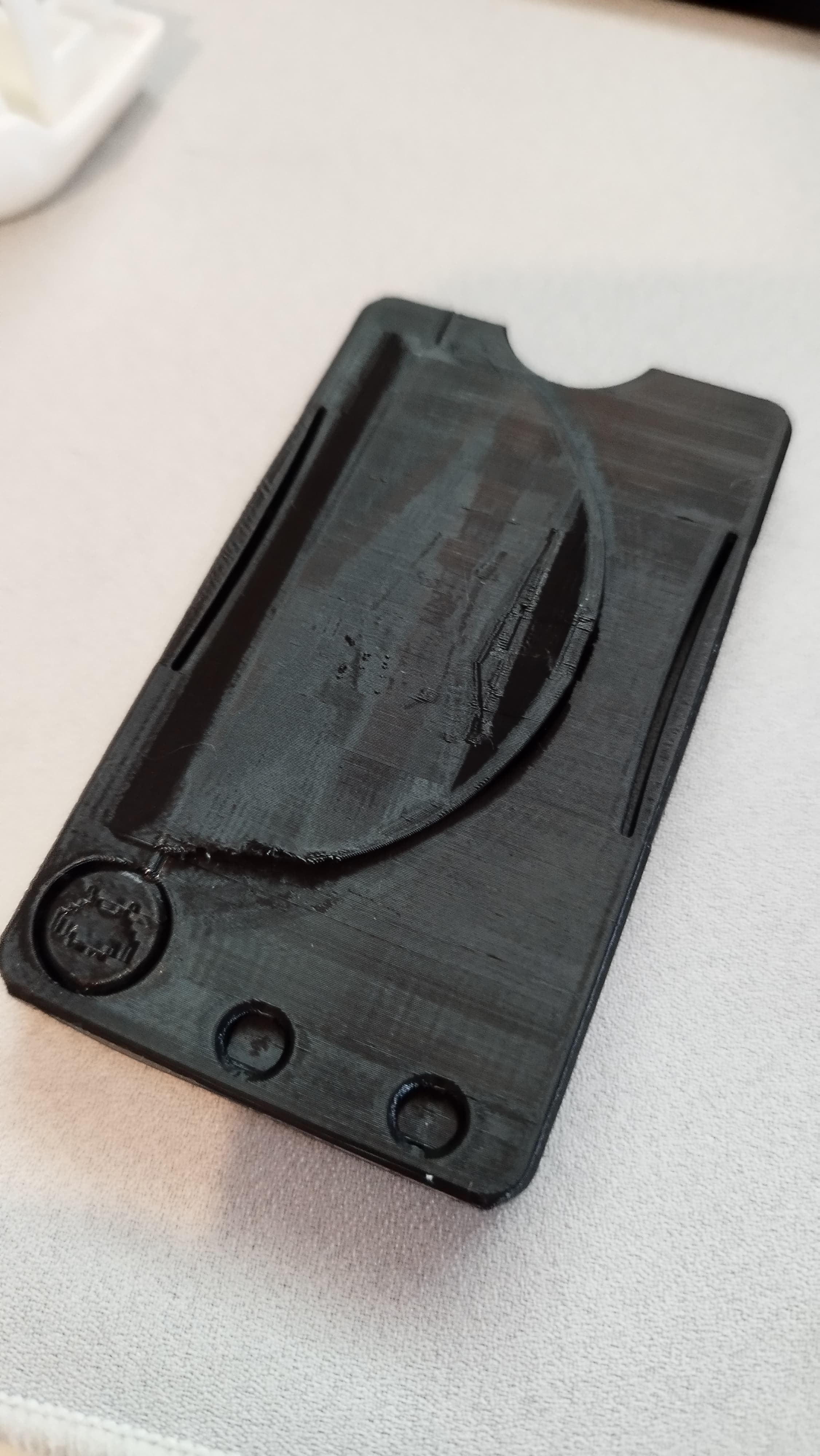 Cascade card wallet (Print-in-place) with bigger money clip + details