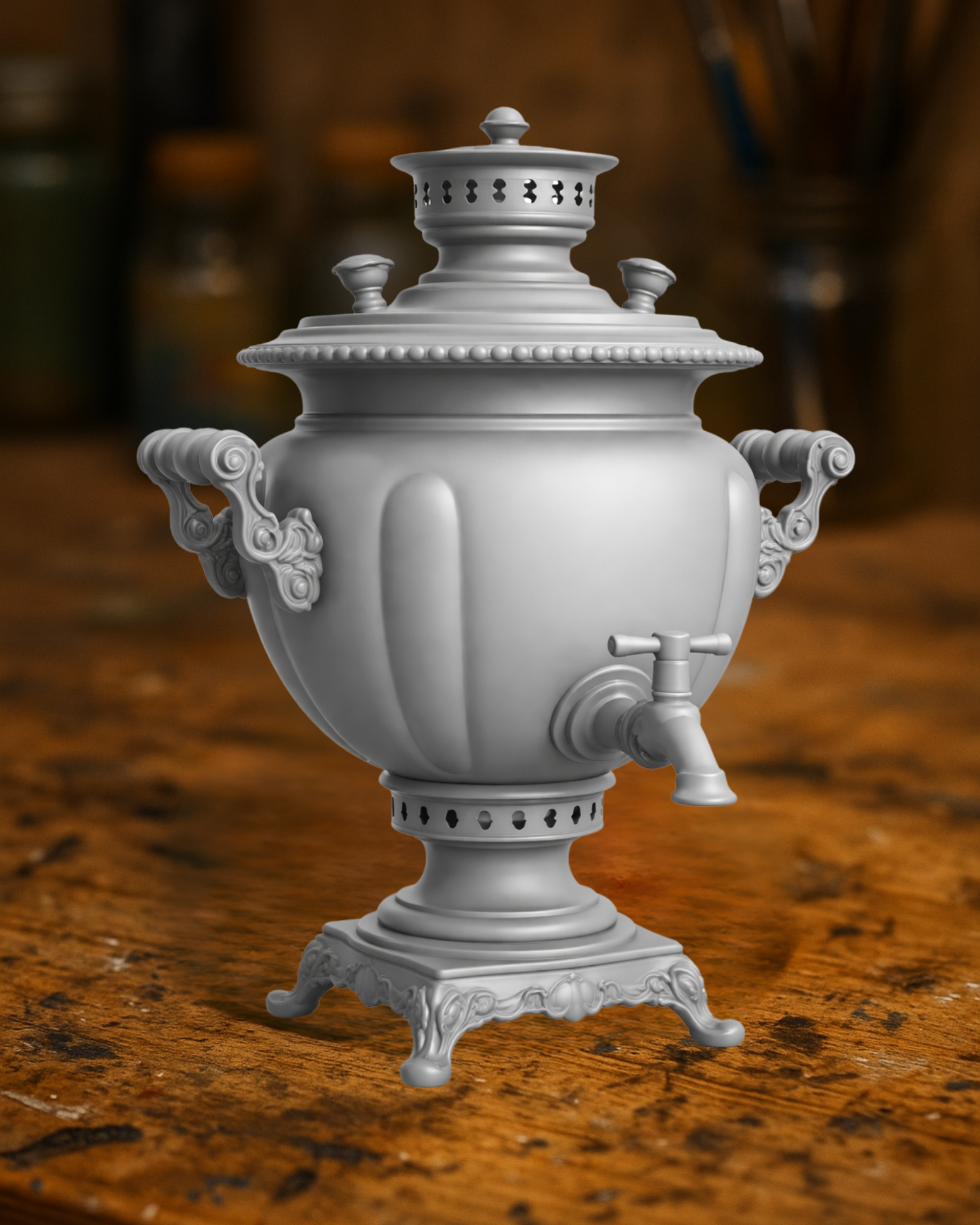 Classic Russian Samovar – Vintage Tea Boiler