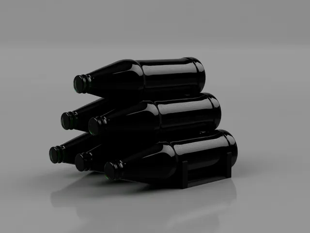 Beer bottle organizer
