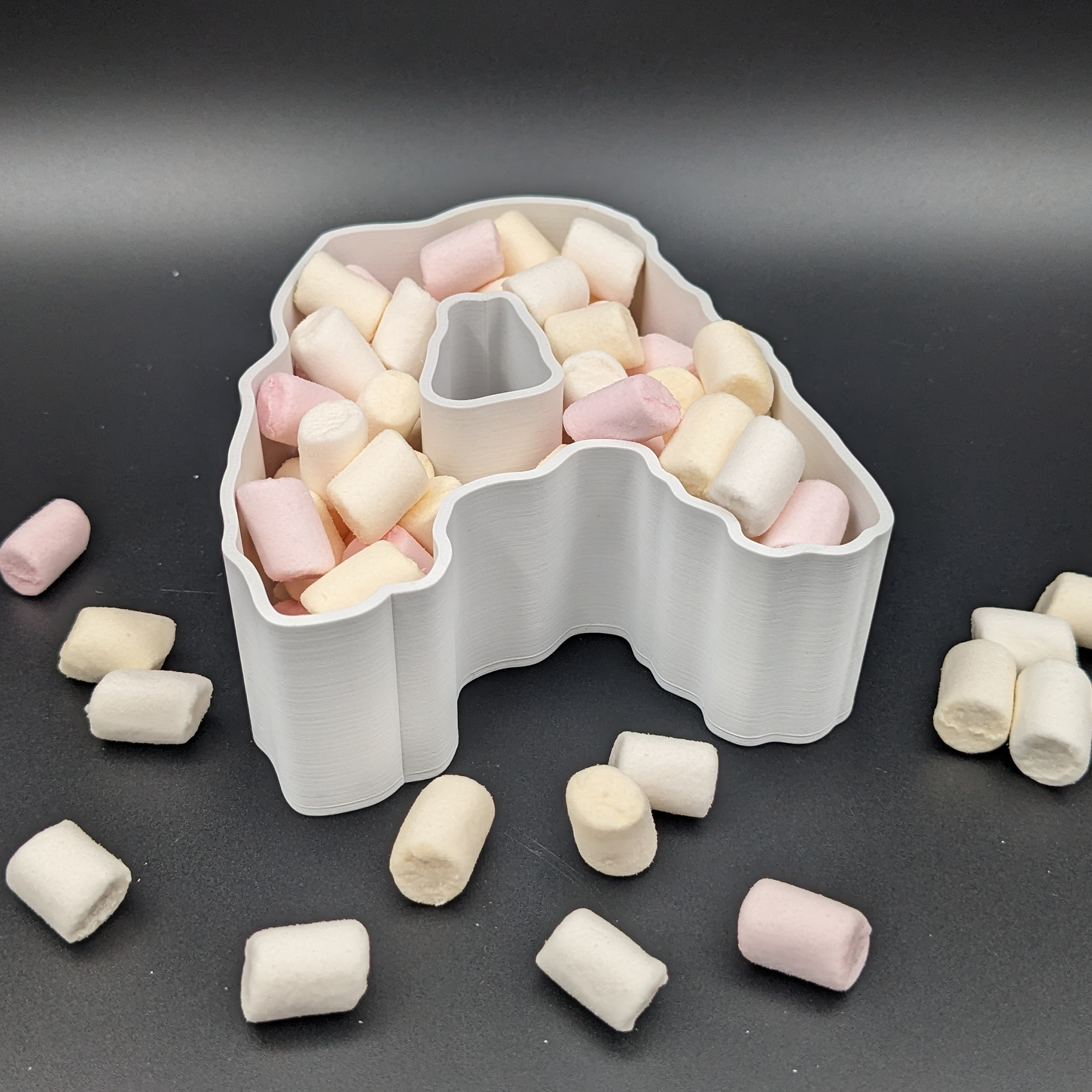 Halloween candy bowl letters by LayerModels | Download free STL model ...