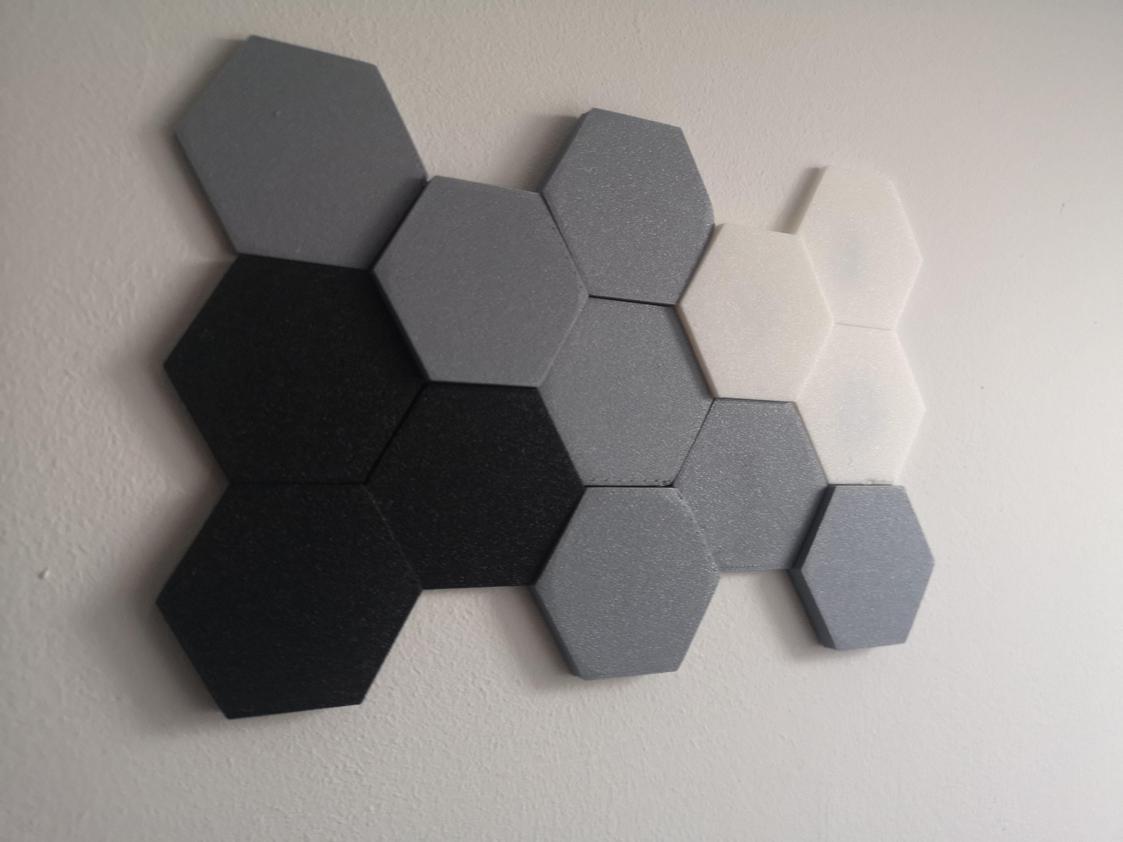 Hexagon Wall Art by LeoBulli 💎 Download free STL model