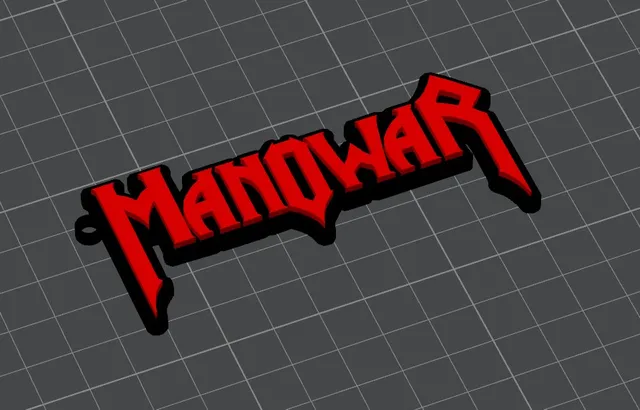 Manowar Keychain