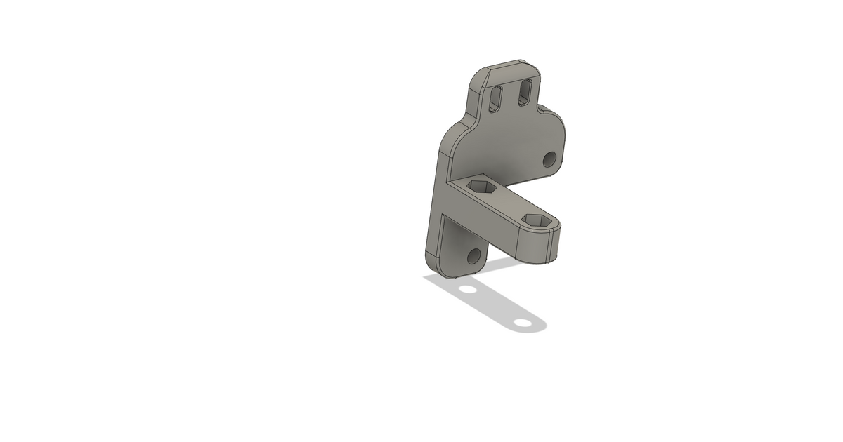 RAMPS Direct Drive - Ender 3 - BLTouch and Fan Mount by HzM | Download ...