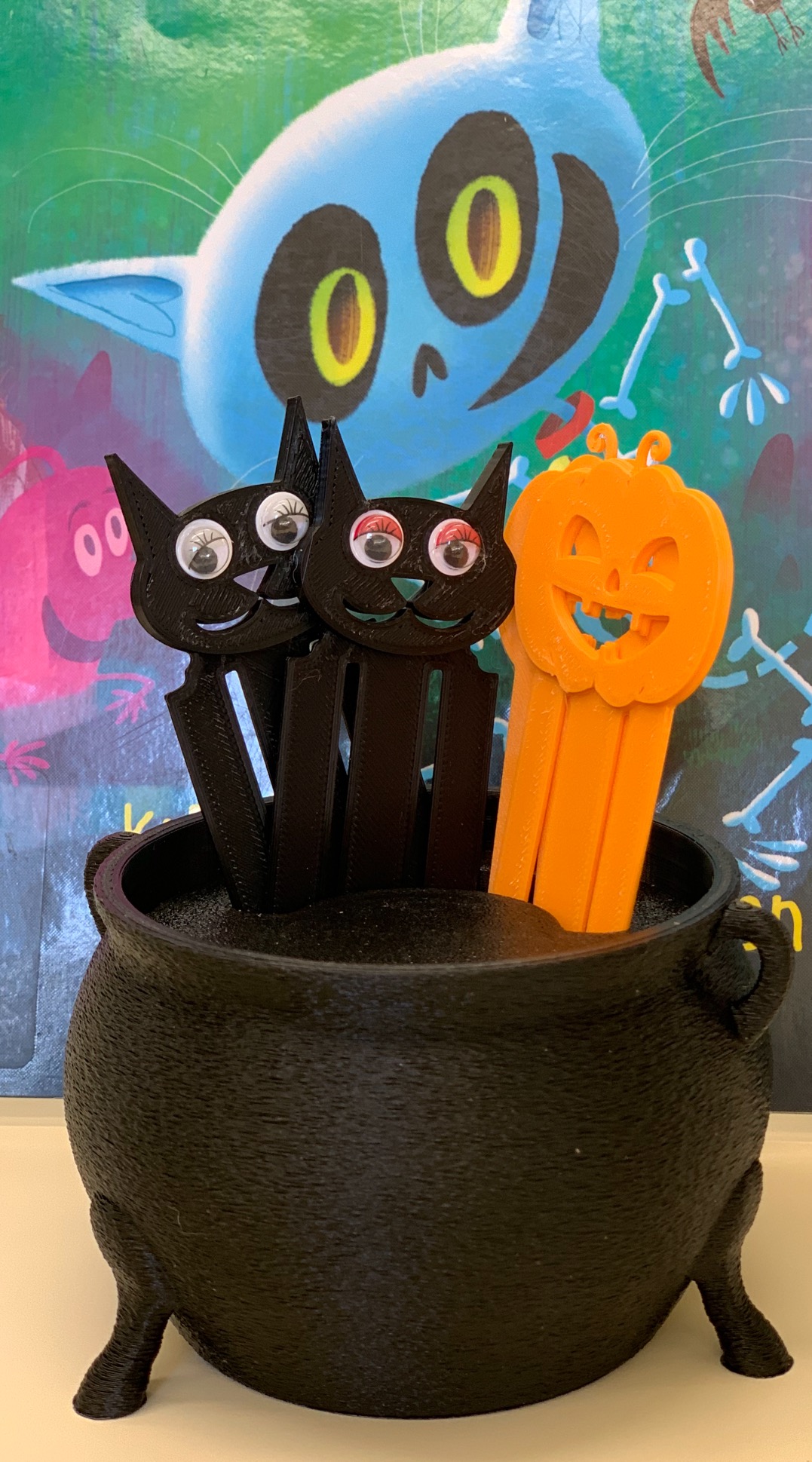 Halloween bookmark