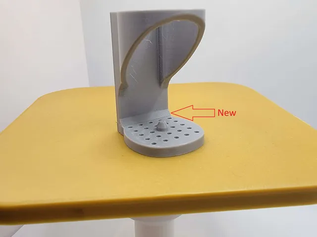 Philips Sonicare Holder (with drain geometry)