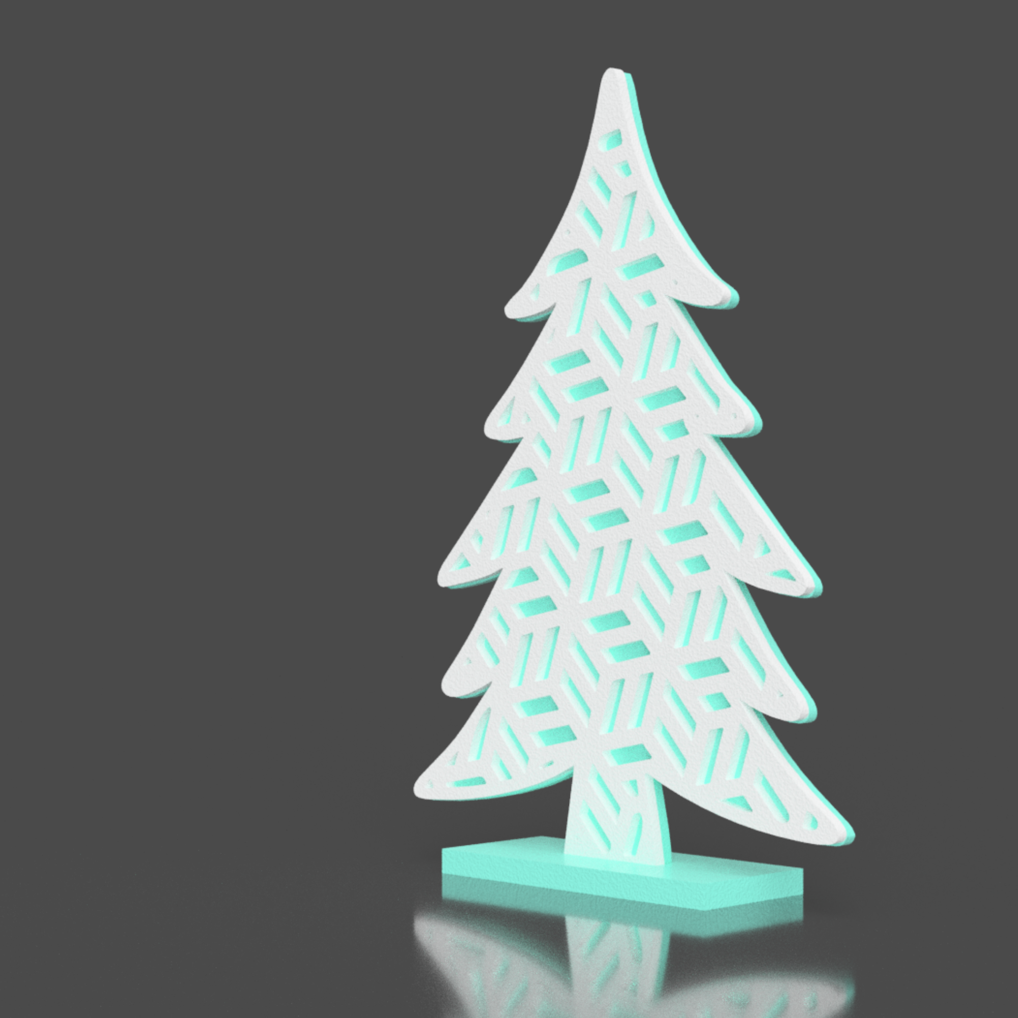 Layered Christmas Tree #1