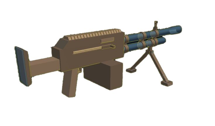 machine gun