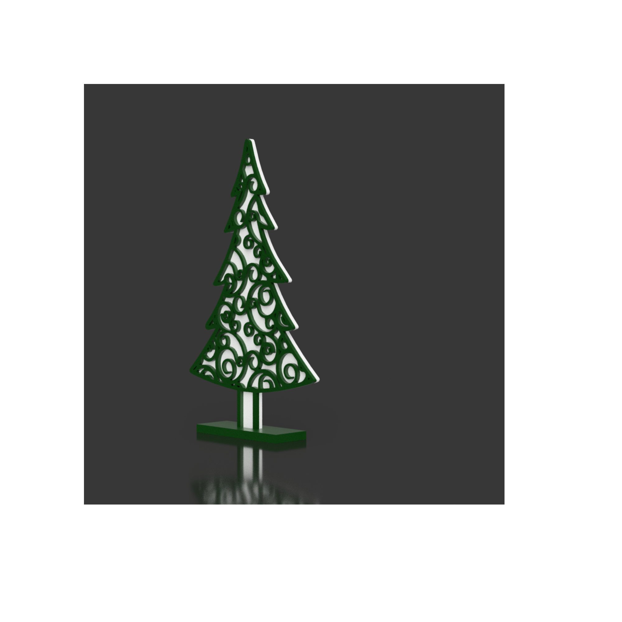 Layered Christmas Tree #3