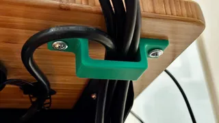 Under Desk Cable Management Hook by nzalog