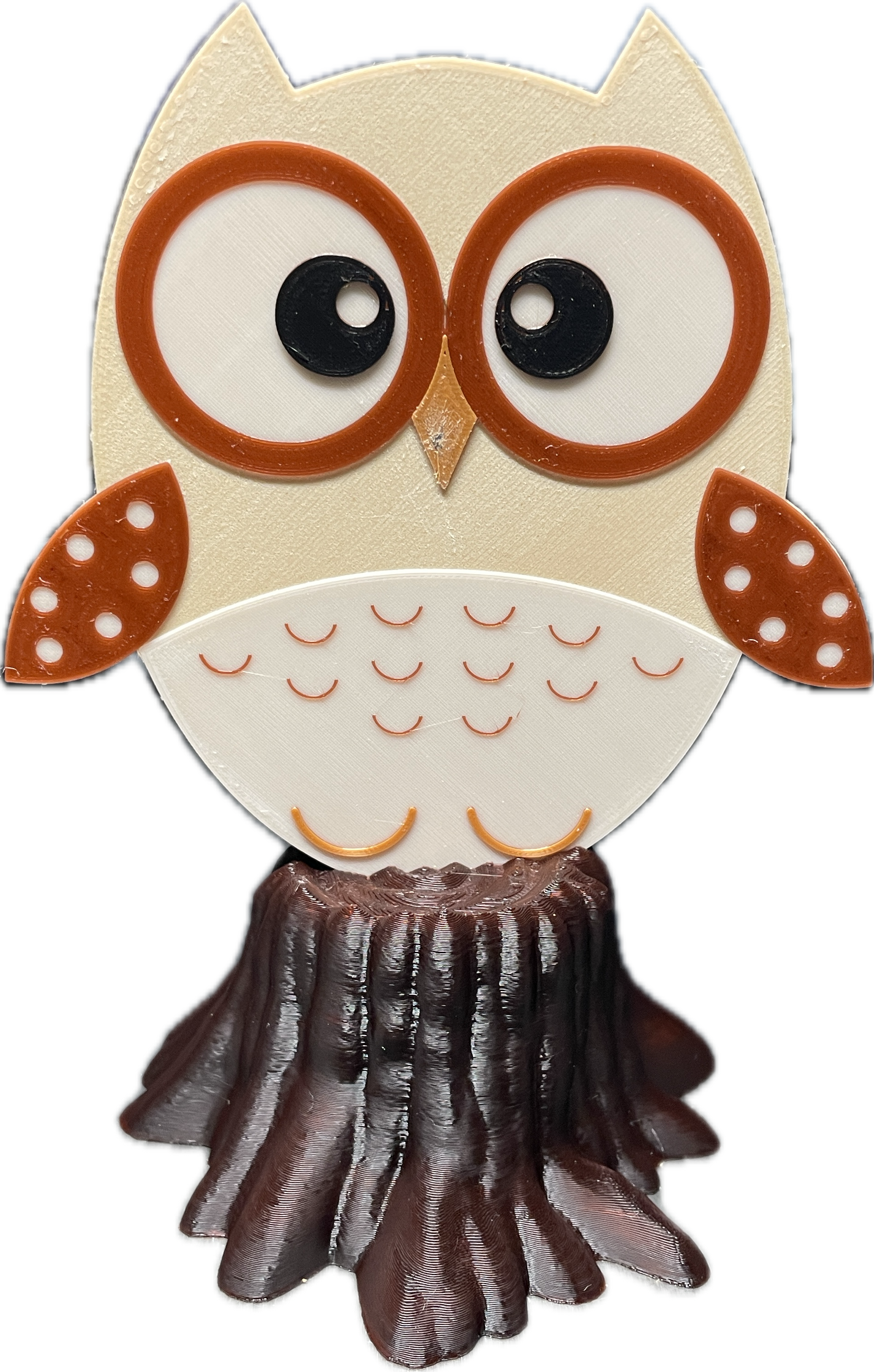 Miniatura 2 do modelo 3D 2D Eule / Owl
