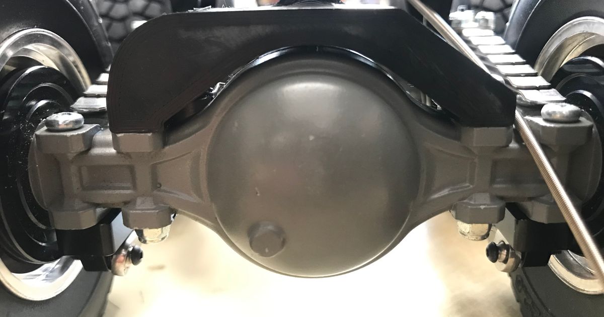 1/14 RC Truck rear axles holder by Vítek "Suchy" Suchan Download free