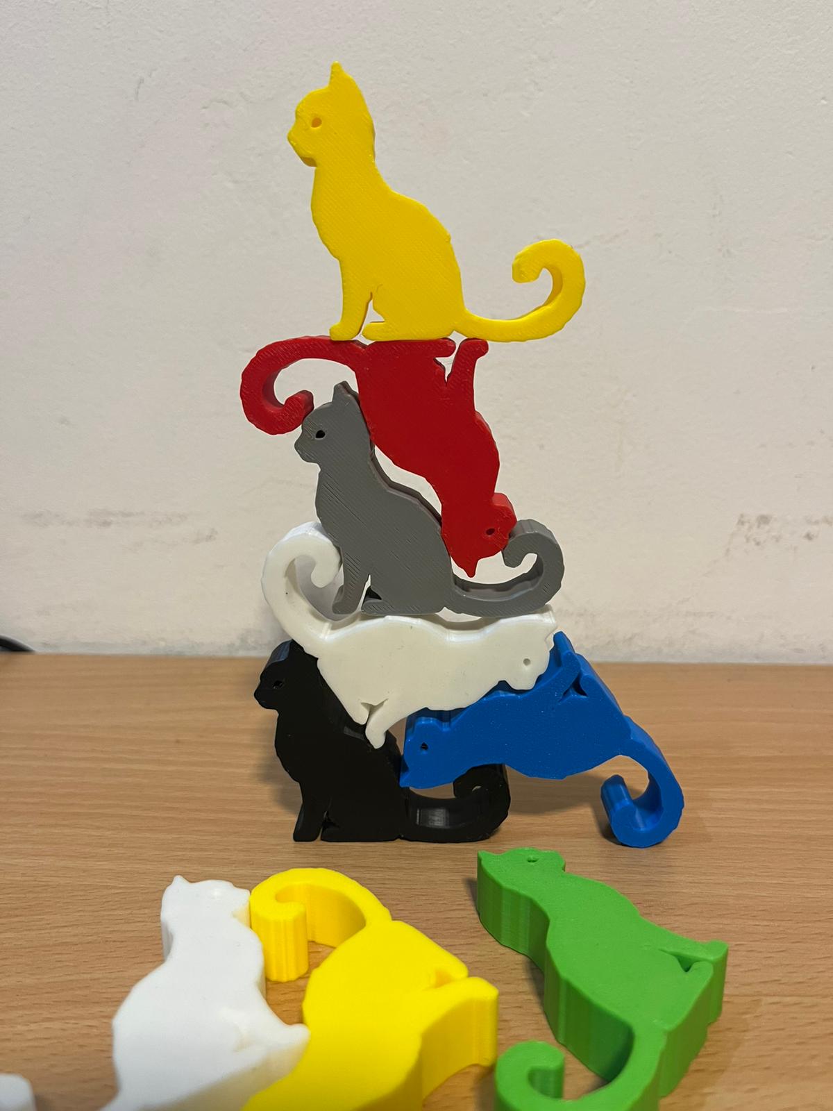 Cat balance game or phone holder
