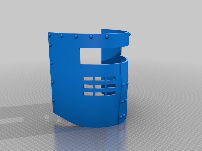 Black Knight Helmet by Download free STL model