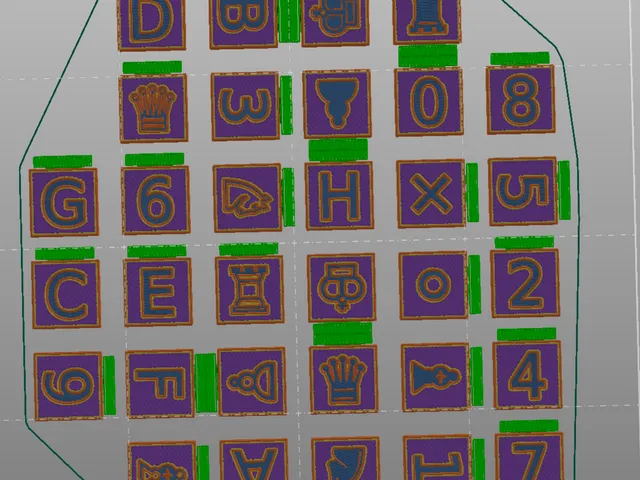 Easily movable tokens (QUBE 500)