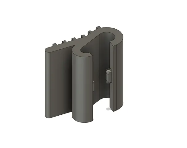 Screw box clip