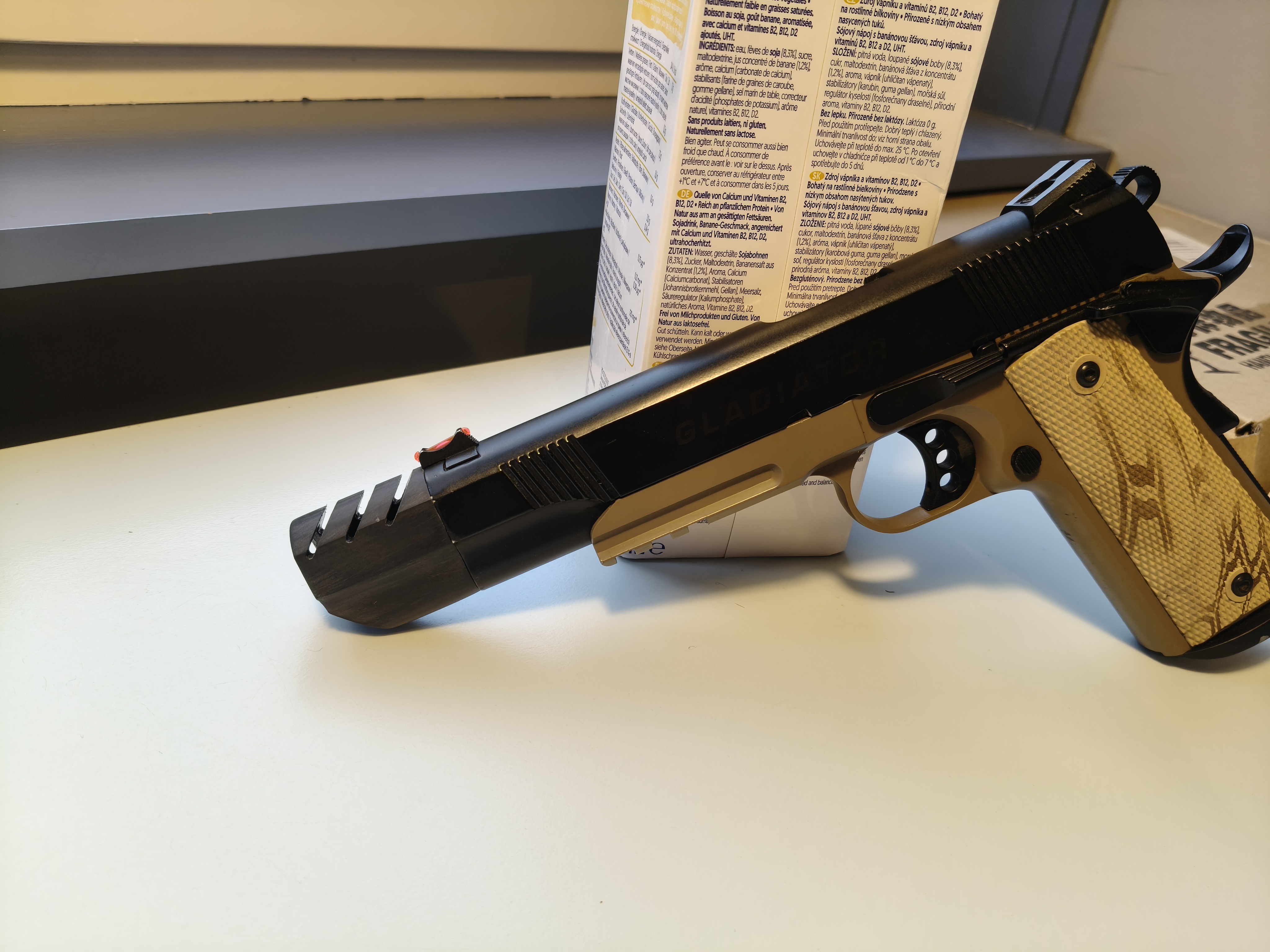 Airsoft 1911 muzzle break