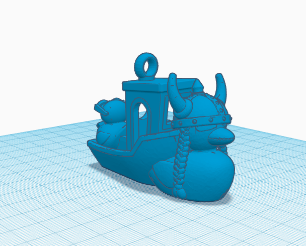 Duck Benchy Keychain