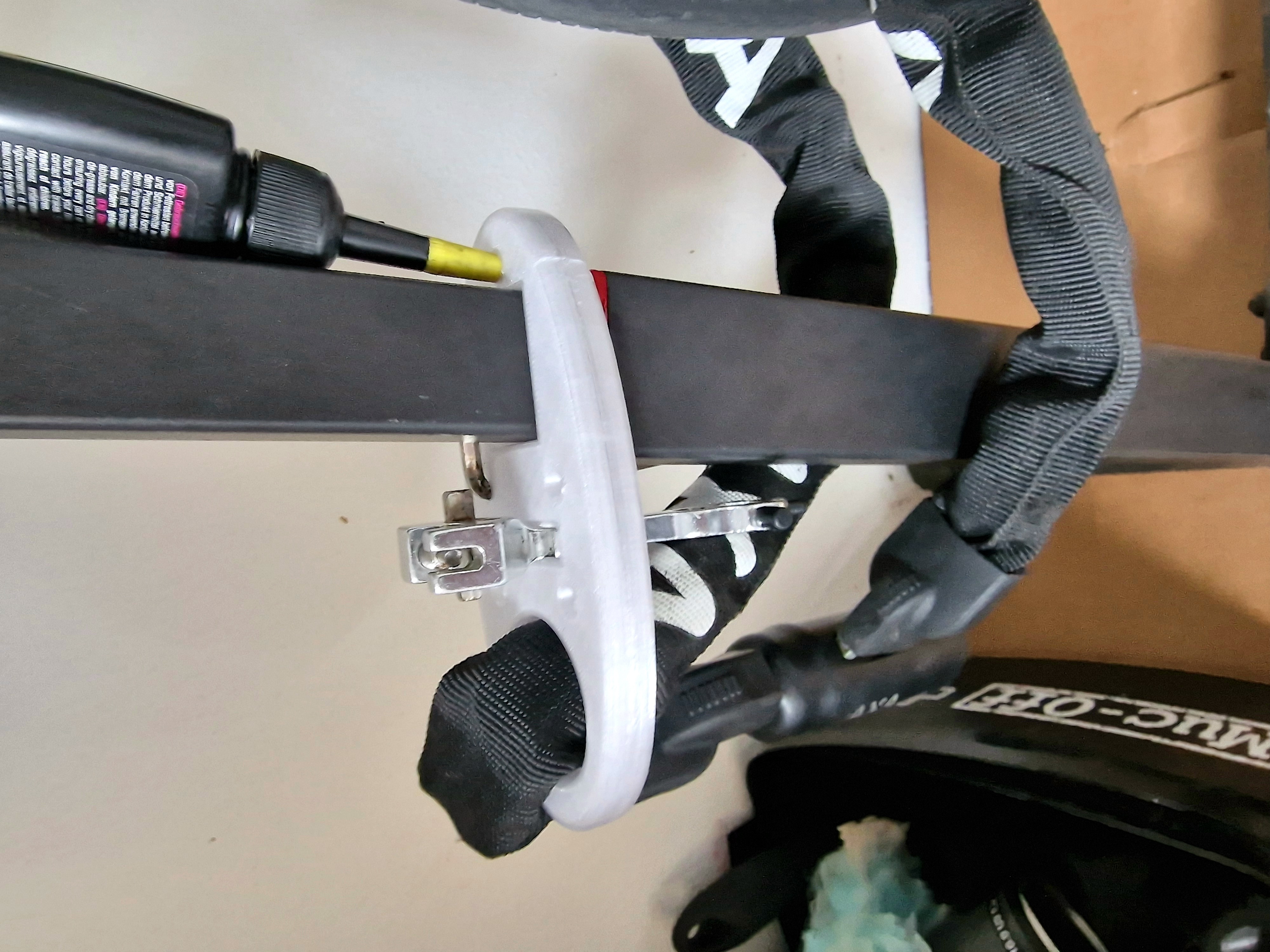 Lock and tool holer for Bike Stand