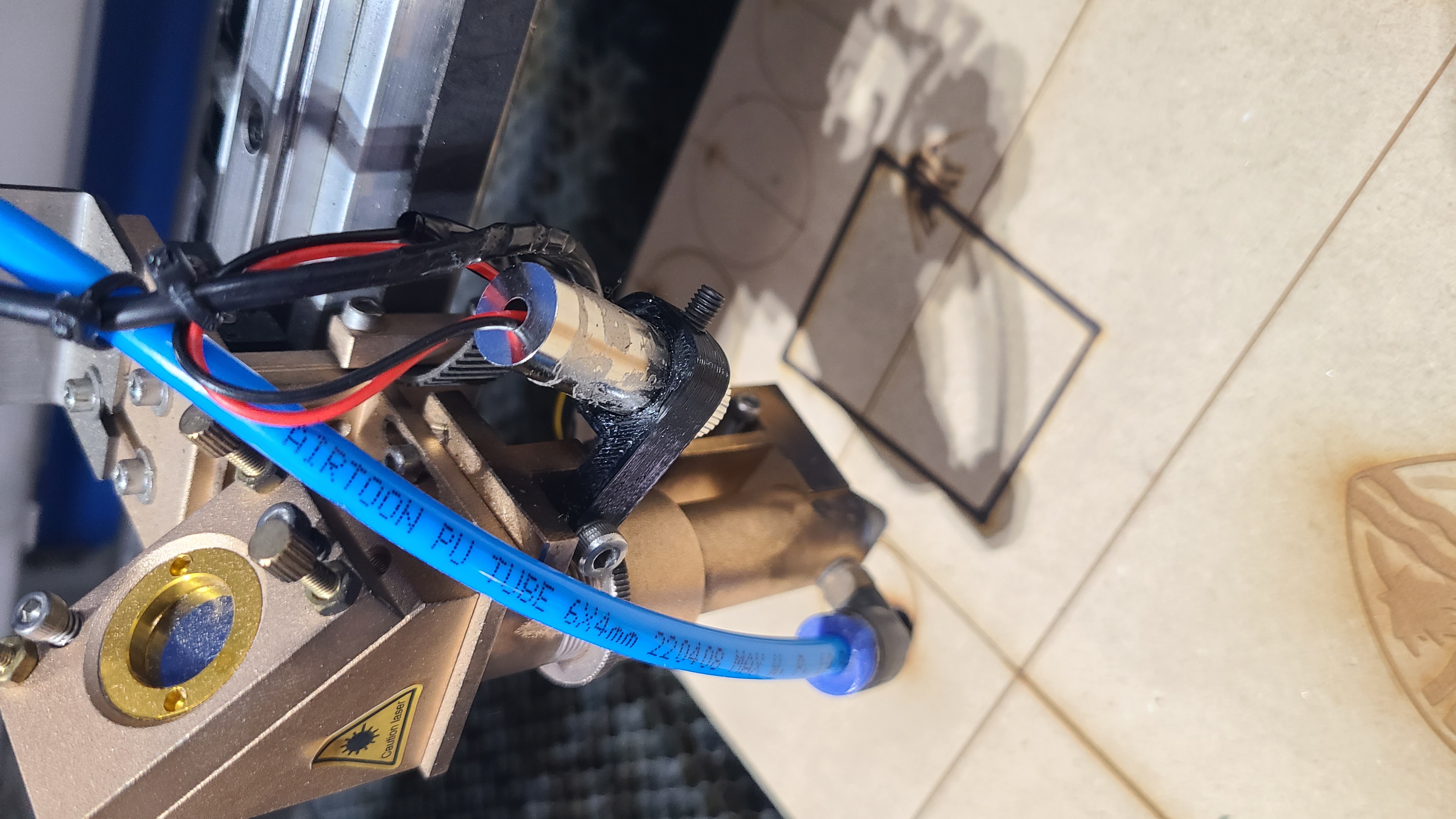 12mm laser mount for cloudray CO2 laser head