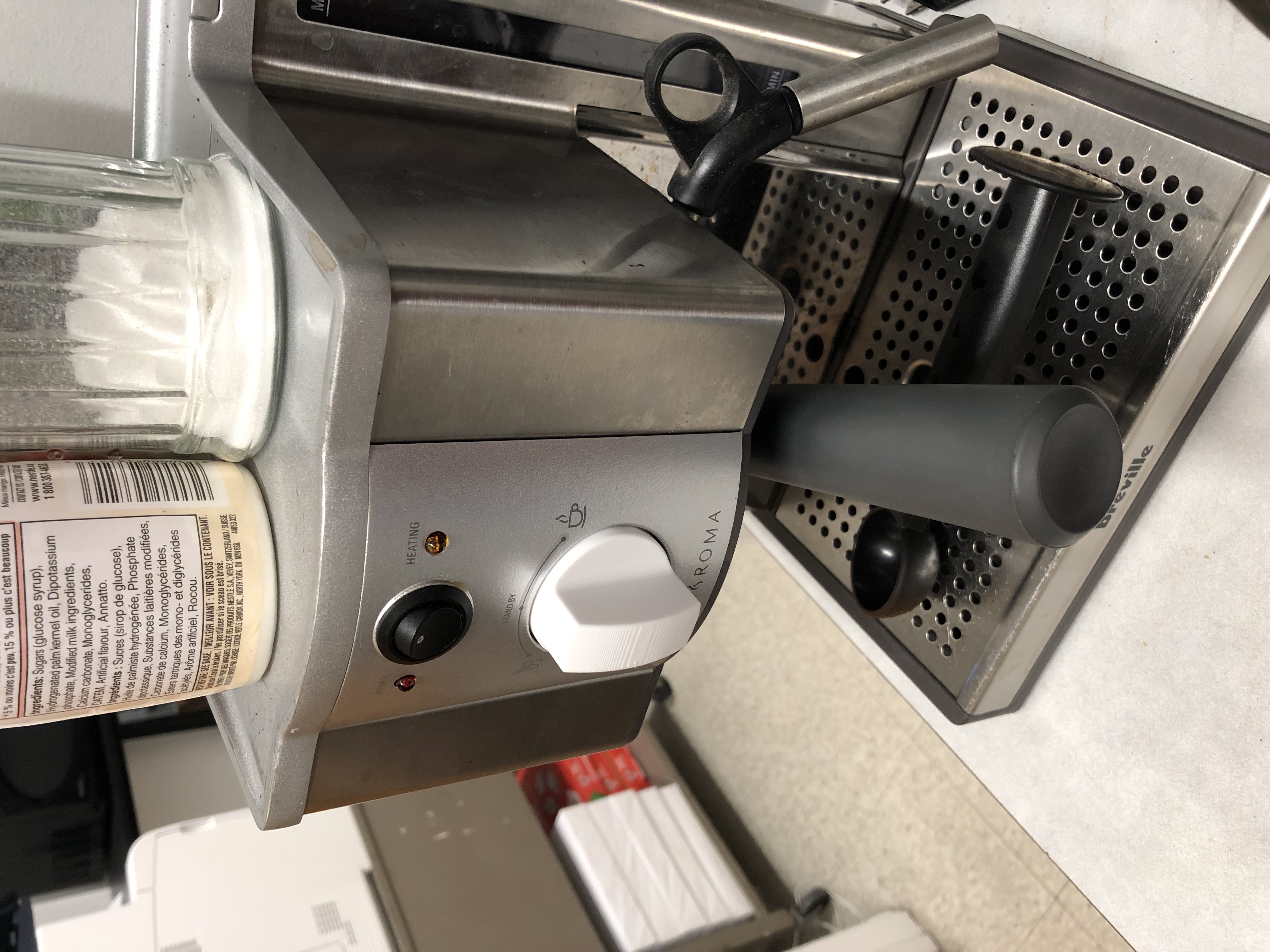 Breville Cafe Roma replacement knob by Steven Download free STL model