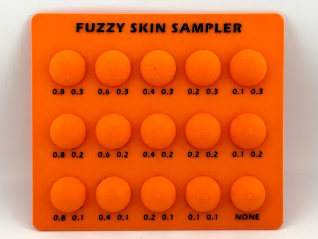 Bambu Lab Fuzzy Skin Sampler
